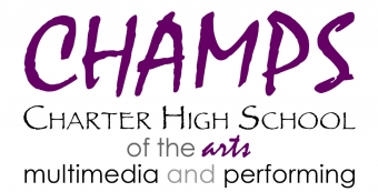 Champs Charter High School of the Arts Logo
